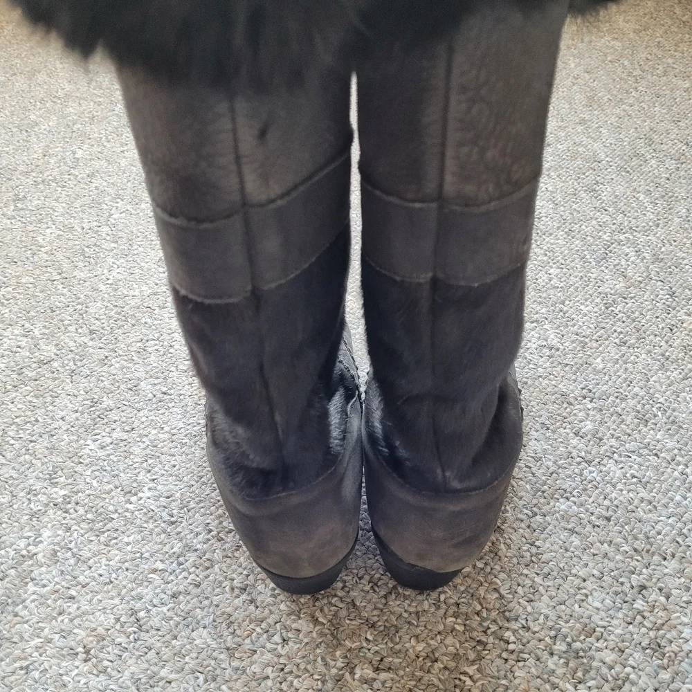 Vintage Sorel Winter Wedge Boots - Picture 6 of 10
